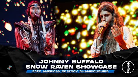 SNOW RAVEN JOHNNY BUFFALO Showcase American Beatbox Championships