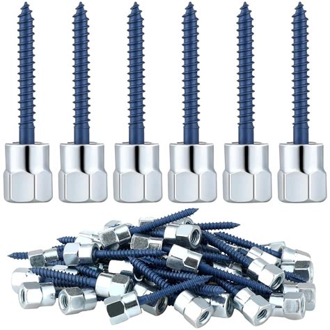3/8-Inch Vertical Threaded Rod Anchor Screws for Wooden Concrete