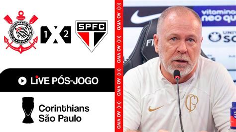 Ao Vivo Coletiva De Mano Menezes Zona Mista Corinthians X S O