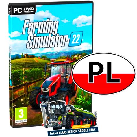 FARMING SIMULATOR 22 NA KOMPUTER PC POLSKA WERSJA DO GRANIA SYMULATOR