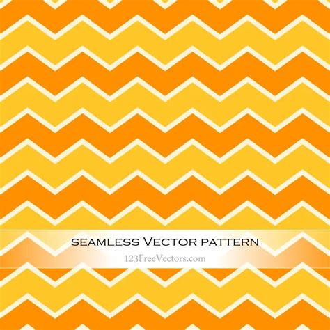 Yellow Chevron Seamless Pattern Vector