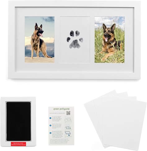 Green Pollywog | Paw Print Frame Kit | Paw Print Picture Frame | Dog ...