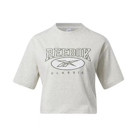 REEBOK官方旗艦館 CL AE BIG LOGO CROP TEE 短袖上衣 女 100036313 Goodfind找推薦比價格