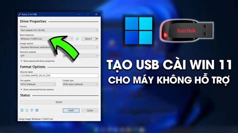 Cách Tạo Usb Cài Win 11 Cho Máy Không Hỗ Trợ Mới Nhất 2024 Itqavn