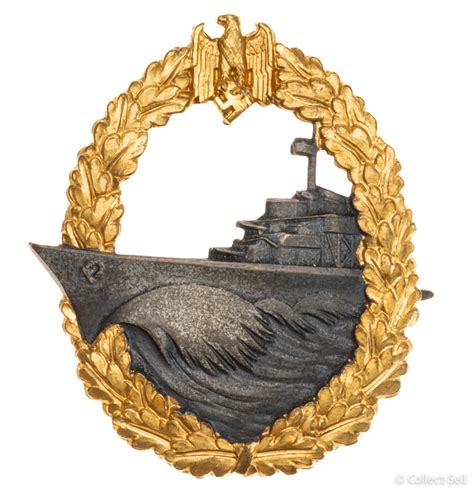 Kriegsmarine Destroyer Badge By Schwerin Buy Collect Sell