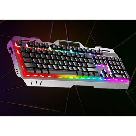 Комплект безжична механична клавиатура и мишка GX810 RGB осветление