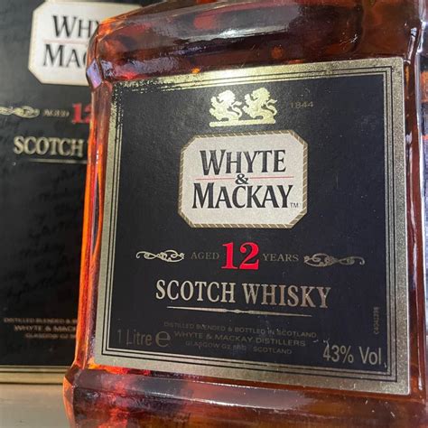 L Whyte Mackay Whisky Scotch Vintage Abv Ml Food