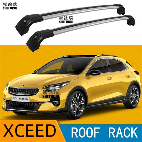 Pcs Roof Bars For Kia Xceed Door Suv Aluminum