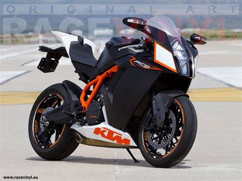 Como Personalizar La Ktm Rc8 Con Los Vinilos De Racevinyl