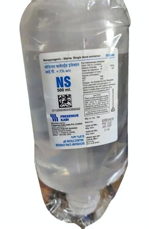 Realcade NS 500ML IV FLUIDS At Rs 19 60 Piece In Villupuram ID