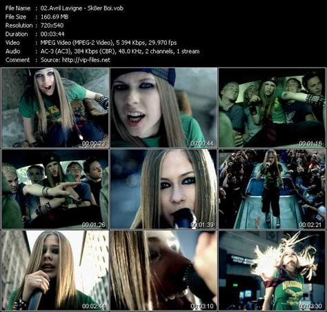 Avril Lavigne Sk8er Boi Vob File