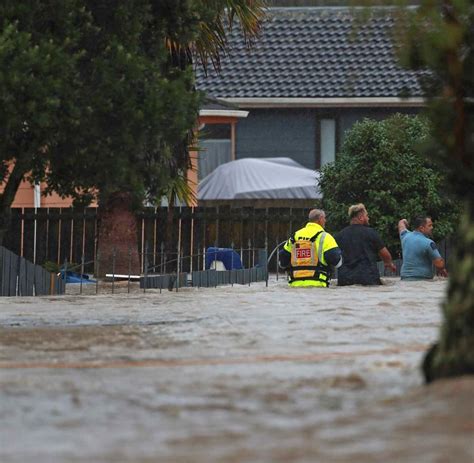 Neuseelands größte Stadt Auckland unter Wasser WELT