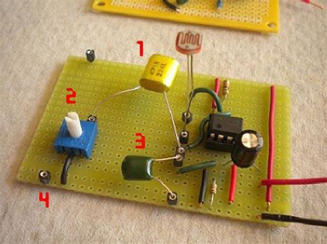 The Electronic Components Are Connected To Wires And Plugged Into An