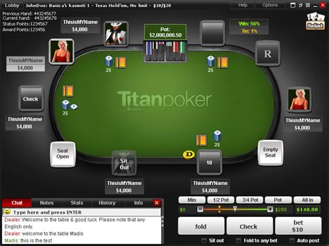 Titan Poker Review - 60% Rakeback, $1500 Bonus