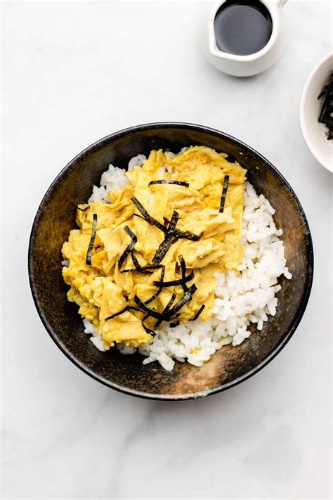 Tamagoyaki Scramble Vegan Japanese Scrambled Eggs Okonomi Kitchen