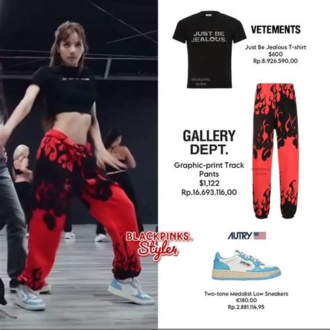 BLACKPINK'S STYLE 🖤💖 บน Instagram: “B.P.M Roll 22 (10/6/23) #BLACKPINK #lisa #outfit ...