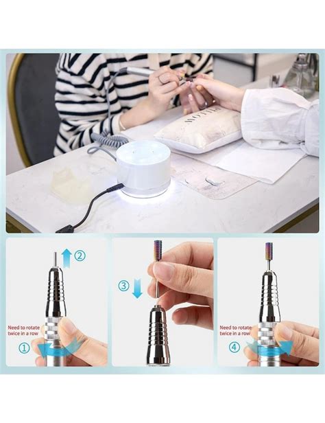 Powerful Brushless Nail Drill 35000rpm Professional Manicure E File