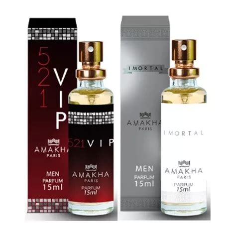 Perfume Amakha Paris Masculino Vip E Imortal Ml Mercadolivre