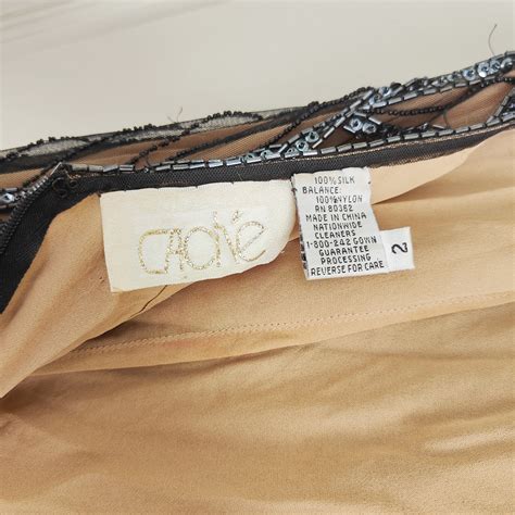 Vintage Cache Nude Illusion Art Deco Flapper Great Ga Gem