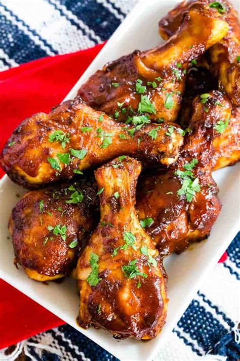 Air Fryer Bbq Chicken Legs Cupcakes And Kale Chips