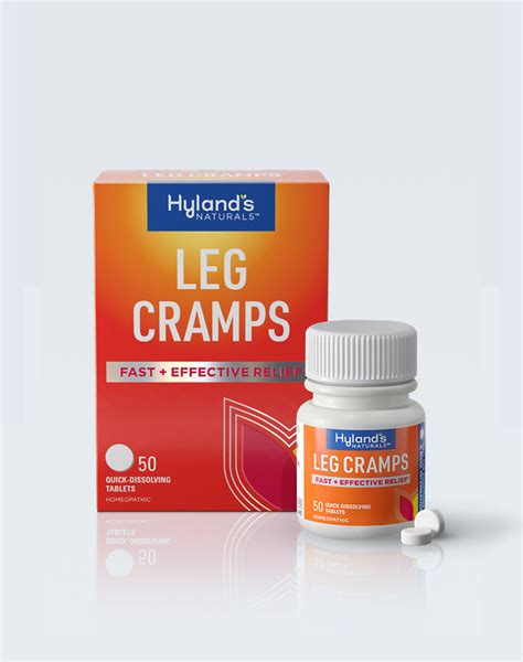 Leg Cramps Tablets Hylands