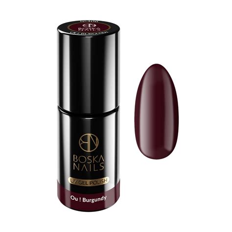 Lakier Hybrydowy Divine Ou Burgundy No Boska Nails Ml Boska