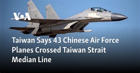 Taiwan Reports Chinas Largest Incursion Yet To Air Defense Zone