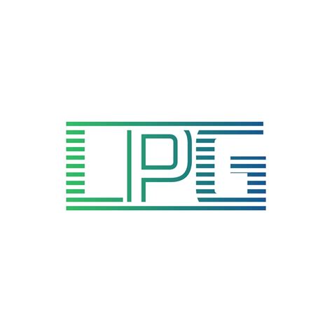 modern lpg logo design letter lpg minimalist professional  versatile
