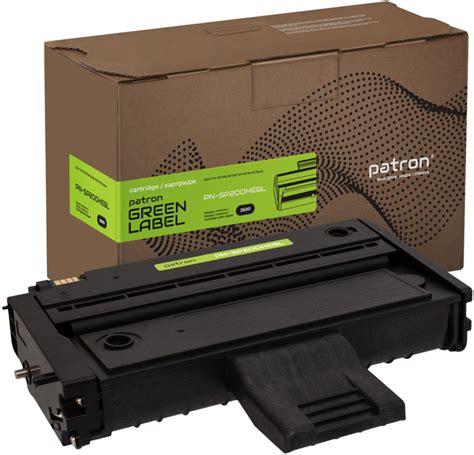 Картридж Patron Green Label совместимый аналог Ricoh SP 200HE Black (PN ...