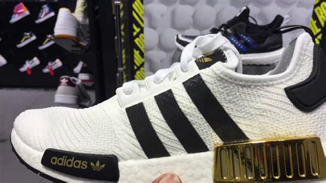 Quick Look At The Adidas Nmd R Pk White Metallic Gold Eg Buy It