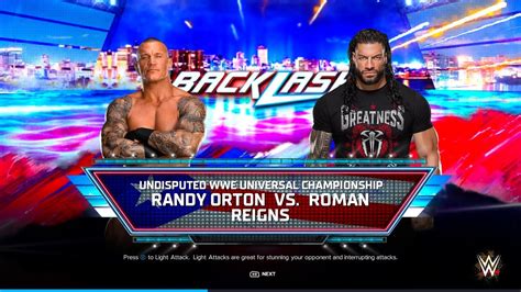 WWE 2K24 Roman Reigns VS Randy Orton Casket Match WWE 2K24 New