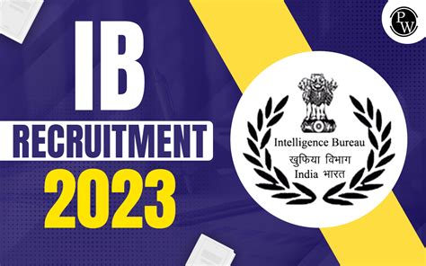 IB Recruitment 2023 Notification Out For 677 Posts SA MT MTS