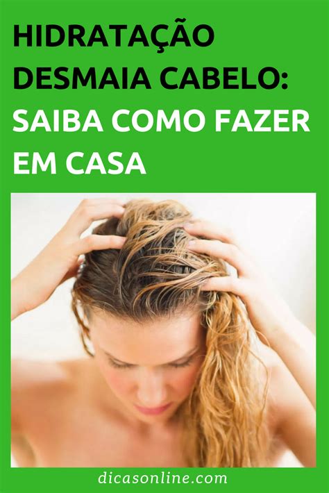 Hidrata O Desmaia Cabelo Receita Poderosa Para Recuperar Os Fios