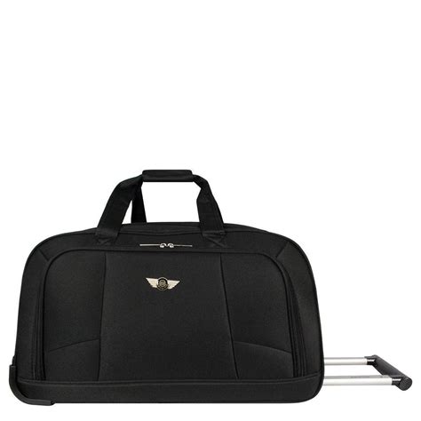 Bolsa De Viagem Com Rodas Média Singapura Santino Preto M Preto Netshoes