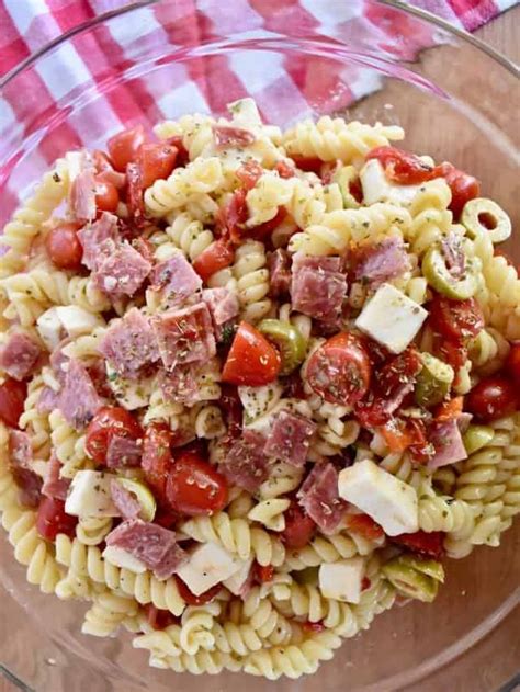 Antipasto Pasta Salad Recipe This Delicious House