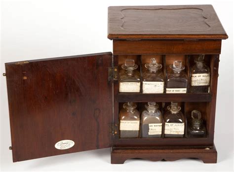 Georgian Mahogany Chemist Druggist Box