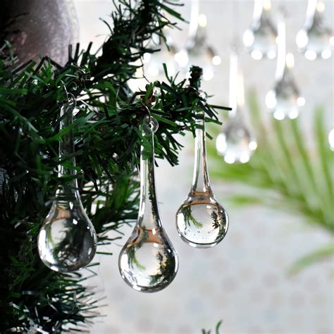 Amazon.com: Clear Glass Ornaments- 100 Piece- Clear Glass Teardrop