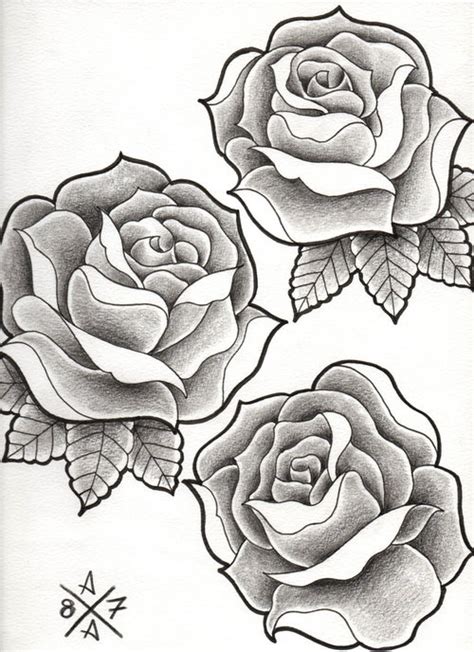 5 Favoritas Tumblr Tattoo Drawings Tumblr Roses Drawing Rose