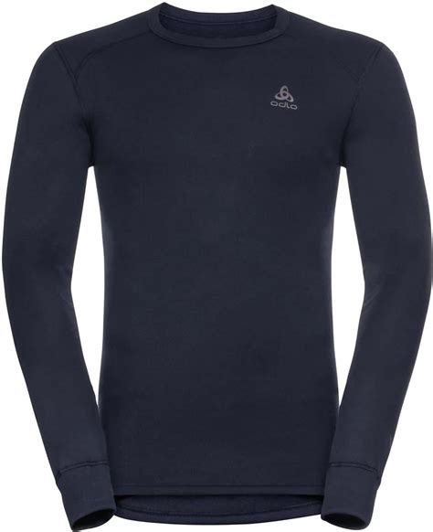 Odlo Koszulka Active Warm Eco Base Layer Dark Sapphire Ceny I Opinie