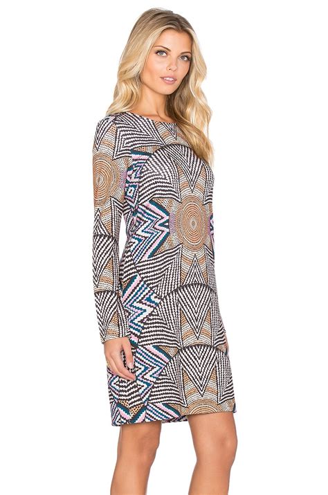 Mara Hoffman Shift Dress In Star Basket Nude REVOLVE