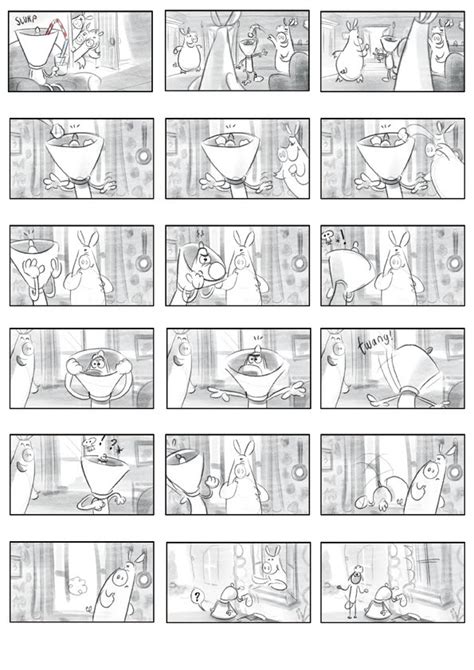 CLARKE: Shaun the Sheep "Pig Trouble" Storyboards