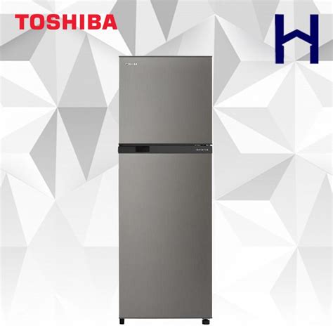 Toshiba 252l Inverter 2 Door Refrigerator Fridge Peti Sejuk Gr A28ms