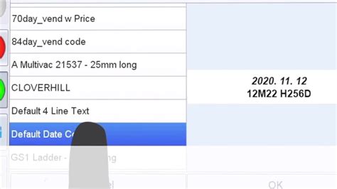 Videojet Vj Dataflex Tto Ribbon Printer Code Date Number