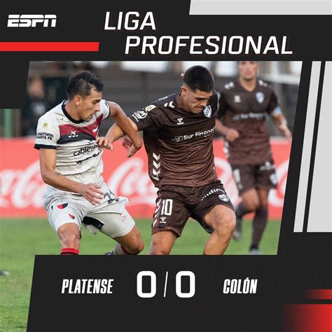 Espn Argentina On Twitter 🚨 Empate En Vicente LÓpez ⚽️ Platense Y