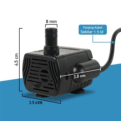 Leewince Pompa Air Mini Usb Brushless Submersible Aquarium V