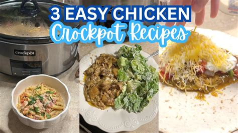 3 Easy Chicken Recipes Tiktok Recipes Youtube