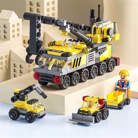 Mua Bộ đồ chơi lắp ráp lego cần cẩu 142CT, lego xe tăng, máy bay, tàu ...