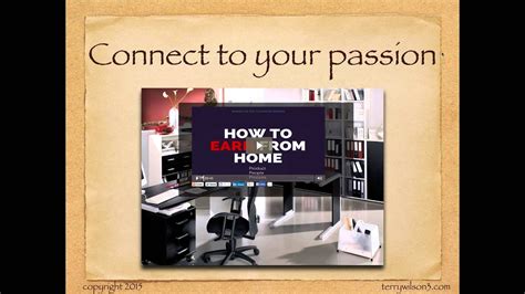 How To Turn Your Passion Into Profits Webinar With