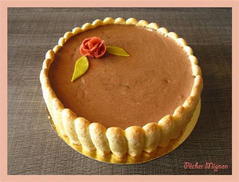 Recette de la charlotte aux fruits et au chocolat entremets à base de