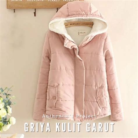 Jual Jaket Musim Dingin Wanita Jaket Wanita Kekinian Korea Jumbo